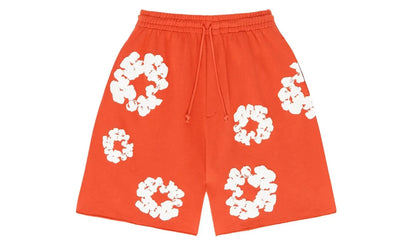Denim Tears Denim Tears The Cotton Wreath Shorts Orange pomarańczowy - widok główny z boku | Saturaise.com