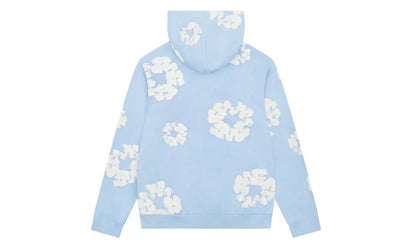 Denim Tears The Cotton Wreath Sweatshirt Powder Blue - widok z drugiego boku - Premium Quality
