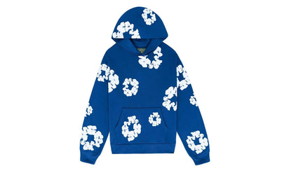 Denim Tears Denim Tears The Cotton Wreath Sweatshirt Royal Blue czarno-niebieski - widok główny z boku | Saturaise.com