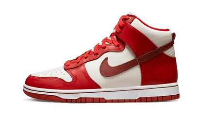 Nike Dunk High LXX Cinnabar biały-pomarańczowy - widok główny z boku | Saturaise.com
