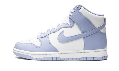 Nike Dunk High Aluminium biały-niebieski - widok główny z boku | Saturaise.com