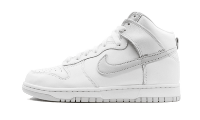 Nike Dunk High Pure Platinum biały-szary - widok główny z boku | Saturaise.com