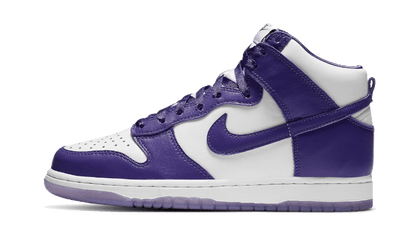 Nike Dunk High SP Varsity Purple biały-fioletowy - widok główny z boku | Saturaise.com