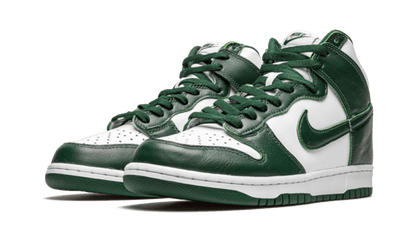 Kup oryginalne Dunk High Spartan Green - widok z drugiego boku - Sneakersy