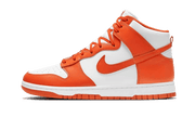 Nike Dunk High Syracuse (2021) biały-pomarańczowy - widok główny z boku | Saturaise.com