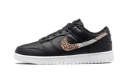 Nike Dunk Low Animal Print Black czarny-biały - widok główny z boku | Saturaise.com