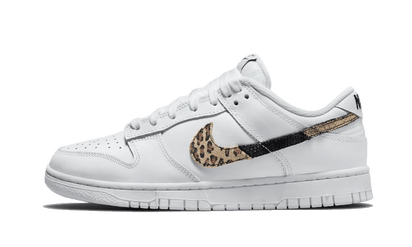 Nike Dunk Low Animal Print White biały - widok główny z boku | Saturaise.com