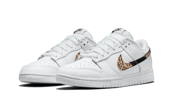 Dunk Low Animal Print White - Kup oryginalne Dunk Low Animal Print White DD7099-100 - widok z drugiego boku - Sneakersy
