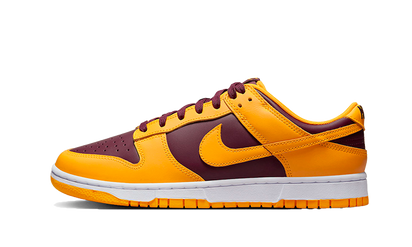 Nike Dunk Low Arizona State czerwony-żółty - widok główny z boku | Saturaise.com