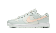 Nike Dunk Low Barely Green biały-czerwony - widok główny z boku | Saturaise.com
