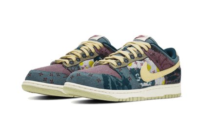 Kup oryginalne Dunk Low Community Garden CZ9747-900 - widok z drugiego boku - Sneakersy