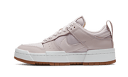 Nike Dunk Low Disrupt Barely Rose biały-różowy - widok główny z boku | Saturaise.com