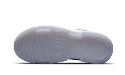 Buty Nike Dunk Low Disrupt Summit White Ghost - widok z przodu - Rozmiary EU