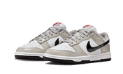Kup oryginalne Dunk Low Light Iron Ore Black DQ7576-001 - widok z drugiego boku - Sneakersy