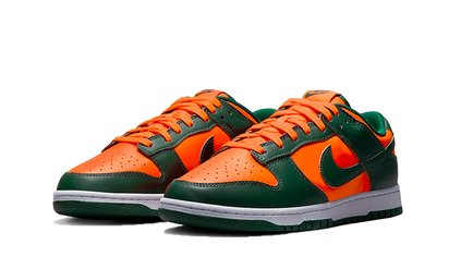 Kup oryginalne Dunk Low Retro Miami Hurricanes DD1391-300 - widok z drugiego boku - Sneakersy