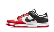 Nike Dunk Low NBA 75th Anniversary Chicago Bulls biało-czerwony - widok główny z boku | Saturaise.com