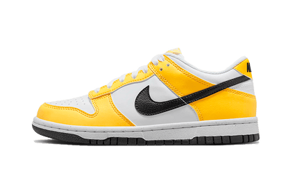 Nike Dunk Low Next Nature Citron Pulse czarny-biały - widok główny z boku | Saturaise.com