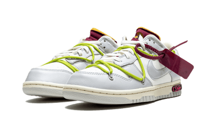 Kup oryginalne Dunk Low Off-White Lot 8 DM1602-106 - widok z drugiego boku - Sneakersy