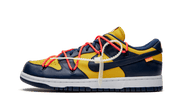 Nike Dunk Low Off-White Michigan biało-pomarańczowy - widok główny z boku | Saturaise.com