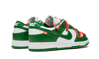 Buty Nike Dunk Low Off-White Pine Green - widok z przodu - Rozmiary EU