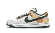 Nike Dunk Low SE Sail Multi-Camo czarny-biały - widok główny z boku | Saturaise.com