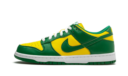 Nike Dunk Low SP Brazil zielono-czarny - widok główny z boku | Saturaise.com