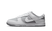 Nike Dunk Low Retro White Grey biały-szary - widok główny z boku | Saturaise.com