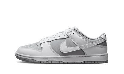 Nike Dunk Low Retro White Grey biały-szary - widok główny z boku | Saturaise.com