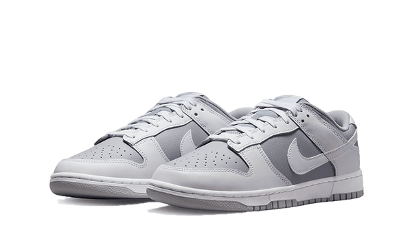Dunk Low Retro White Grey - Kup oryginalne Dunk Low Retro White Grey DJ6188-003 - widok z drugiego boku - Sneakersy