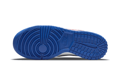 Buty Nike Dunk Low White Royal Red - widok z przodu - Rozmiary EU