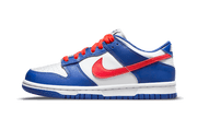 Nike Dunk Low White Royal Red czarno-niebieski - widok główny z boku | Saturaise.com
