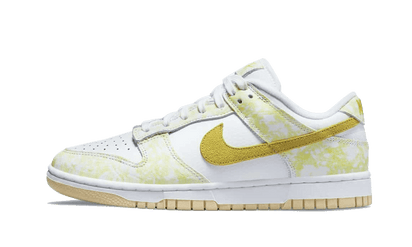 Nike Dunk Low Yellow Strike biały-żółty - widok główny z boku | Saturaise.com