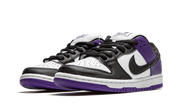 Kup oryginalne Dunk SB Low Court Purple BQ6817-500 - widok z drugiego boku - Sneakersy