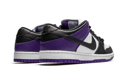 Buty Nike Dunk SB Low Court Purple - widok z przodu - Rozmiary EU