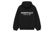 Kup oryginalne Fear of God Essentials Fleece Hoodie (FW24) Black 192HO246250F - widok z drugiego boku - Sneakersy