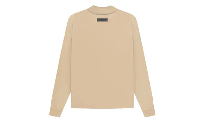 Fear of God Essentials LS Tee Sand - widok z drugiego boku - Premium Quality
