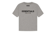 Fear of God Essentials T-Shirt Dark Oatmeal SS22 - widok z drugiego boku - Premium Quality