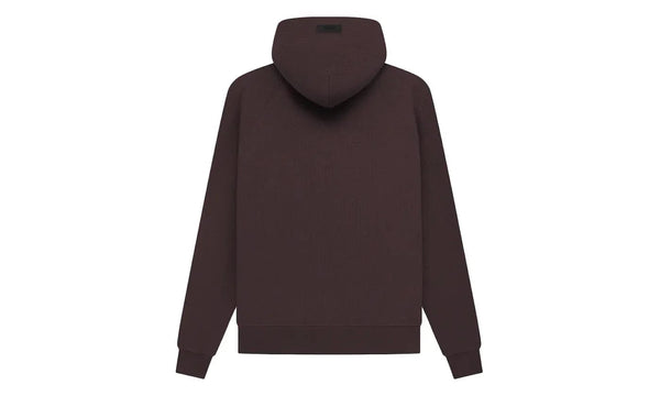 Fear of God Essentials Waffle Raglan Hoodie Plum - Fear of God Essentials Waffle Raglan Hoodie Plum - widok z drugiego boku - Premium Quality