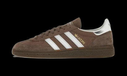 Adidas Handball Spezial Earth Strata Silver Dawn biały-zielony - widok główny z boku | Saturaise.com