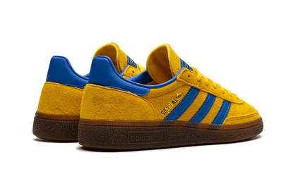 Buty Adidas Handball Spezial Wonder Glow Blue - widok z przodu - Rozmiary EU