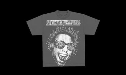 Hellstar Hellstar Rage Tee Washed Black - widok główny z boku - Streetwear