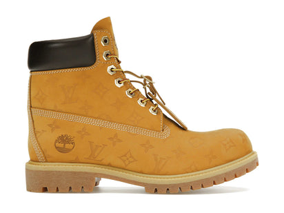 Kup oryginalne Timberland 6' Ankle Boot Wheat Monogram - widok z drugiego boku - Sneakersy