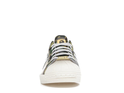 Buty Adidas adidas Superstar Bape ABC Camo Green - widok z przodu - Rozmiary EU
