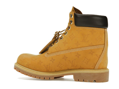Timberland 6' Ankle Boot Wheat Monogram - widok z góry - Dostawa 24h - Darmowa wysyłka