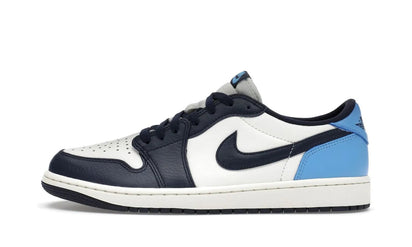 Air Jordan Air Jordan 1 Low OG Obsidian UNC granatowo-biały - widok główny z boku | Saturaise.com