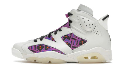 Air Jordan Air Jordan 6 Retro Quai 54 (2020) czarny-biały - widok główny z boku | Saturaise.com