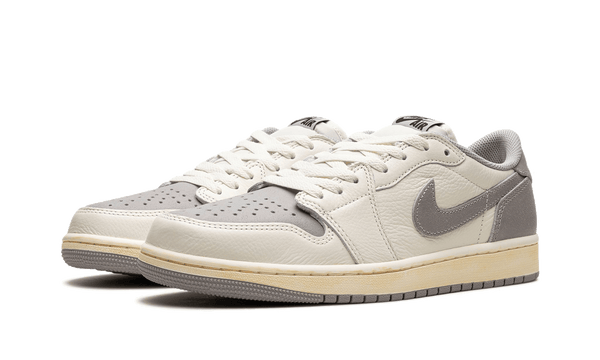 Air Jordan 1 Retro Low OG EX Sail - Kup oryginalne Air Jordan 1 Retro Low OG EX Sail CZ0790-101 - widok z drugiego boku - Sneakersy