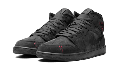 Kup oryginalne Air Jordan 1 Mid SE Craft Grey Red FD8634-001 - widok z drugiego boku - Sneakersy