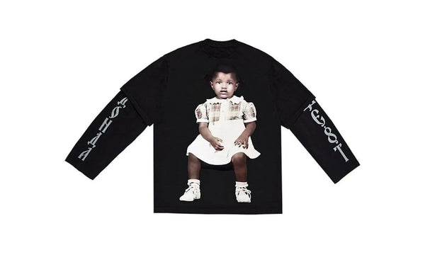 Kanye West DONDA 2 Layer L/S T-shirt Black