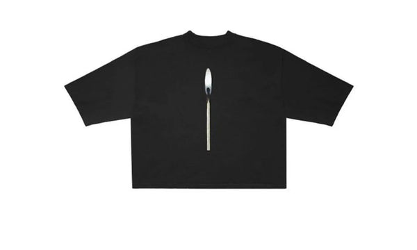Kanye West DONDA 2 Lit Match T-shirt Black